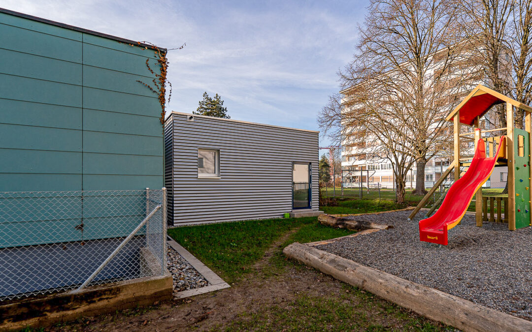 Schule Hohfuri Umbau Kindergarten Soligänter